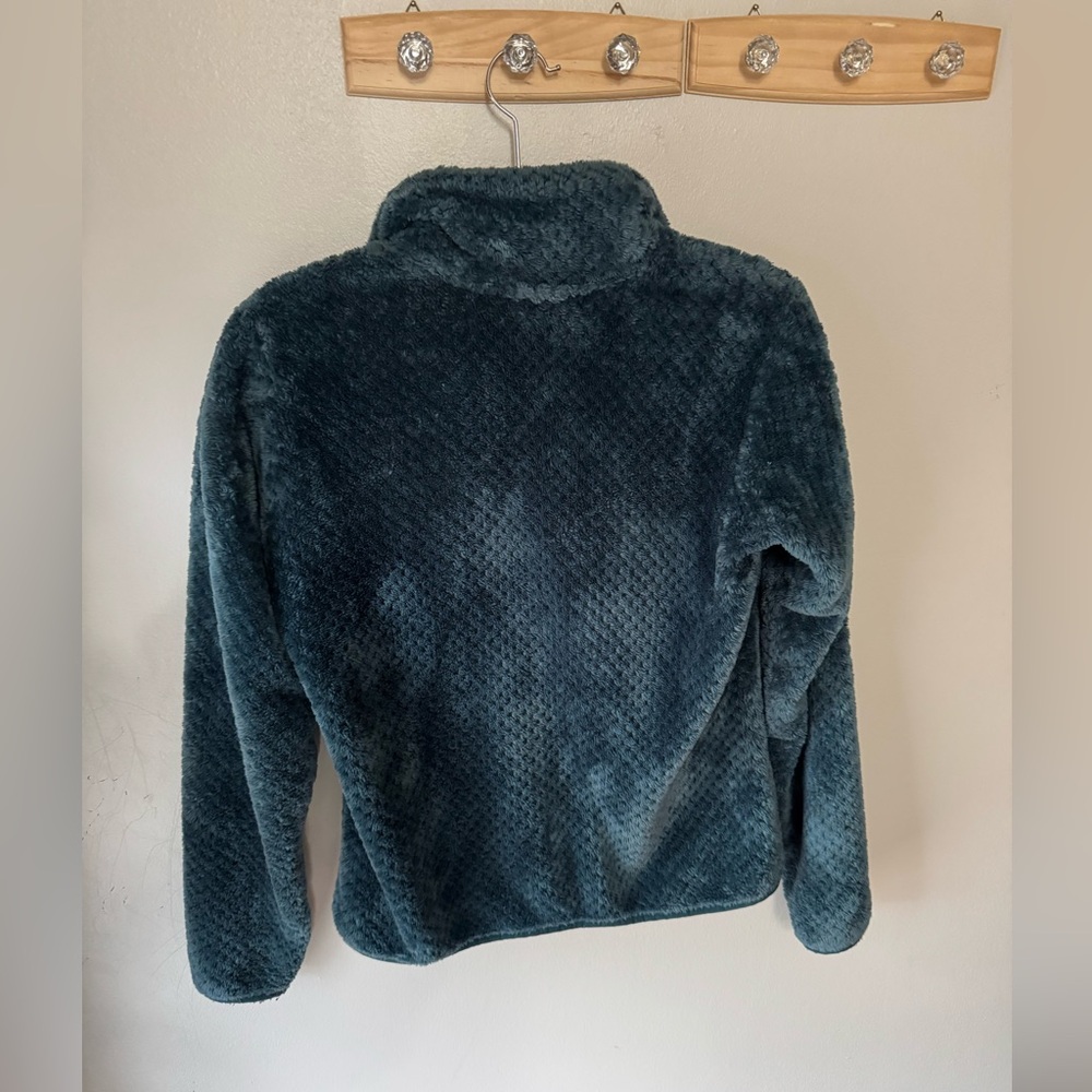Columbia Fleece Jacket in Teal - Picture 3 of 3